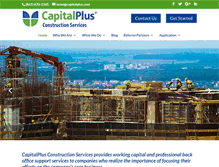 Tablet Screenshot of capitalplus.com